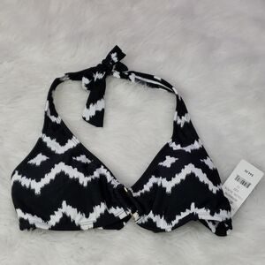 NWT chaps halter bikini top